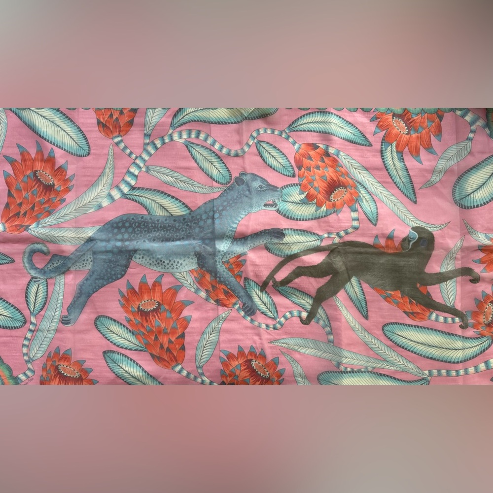 NWT HERMÈS Savana Dance Mousseline 180cm x 63cm, 2018 - Picture 2 of 12